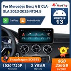 Android 13 Touchscreen voor Mercedes Benz A B CLA GLA W176 X, Verzenden, Nieuw
