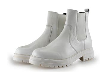 Nelson Chelsea boots in maat 42 Wit, Kleding | Dames, Schoenen, Verzenden, Wit, Overige typen, Zo goed als nieuw