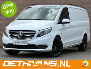 Mercedes-Benz Vito L2H1 | Financial Lease voor 371 p/mnd, Automaat, Stof, Gebruikt, Zwart
