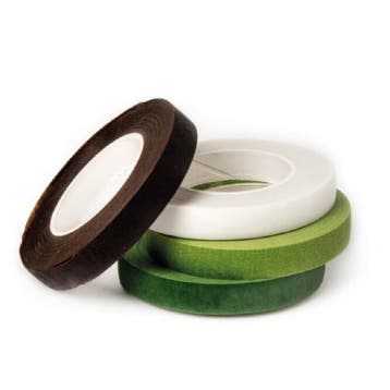 Bloementape Bruin / Groen / Wit 4x27m, Verzenden, Nieuw
