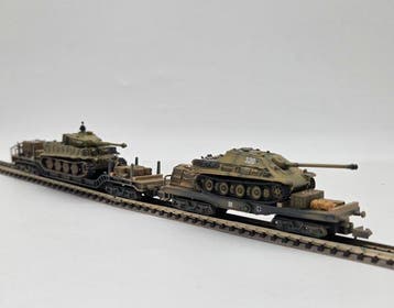 Roco, Arnold N - Model treinwagon (2) - Tiger Panzer 007, Nieuw