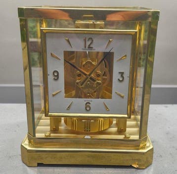 Atmos klok, Caliber 528-8 - Jaeger-LeCoultre - Messing, Glas
