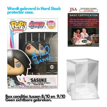 Gesigneerde Funko Pop! Naruto - Sasuke #1040 Chalice, Verzenden, Nieuw