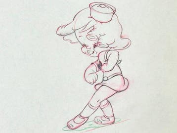Walt Disney - Shirley Temple-animatietekening - The, Nieuw