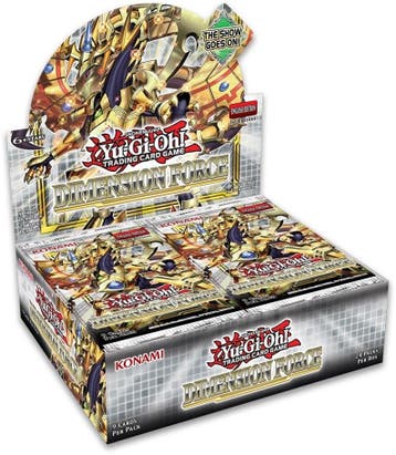 Yu-Gi-Oh! Dimension Force Booster Box, Ophalen of Verzenden, Nieuw
