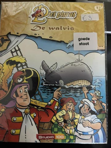 Piet Piraat - De walvis, Verzenden, Nieuw