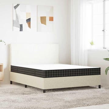 vidaXL Binnenveringmatras middelhard 160x200 cm, Verzenden, Nieuw