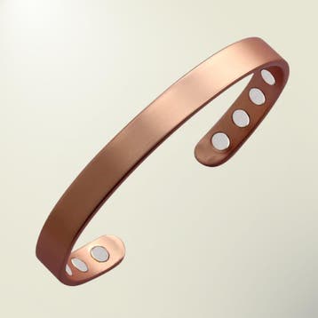 Koperen gezondheids-klemarmband met 8 magneten - 16 cm, Ophalen of Verzenden, Nieuw