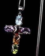 Amethist - Zilver, Hoge Magie Kruis: Beheersing van de 5