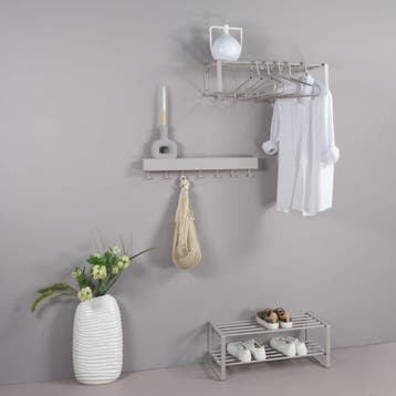 Spinder Design Rex 2 wandkapstok - silky taupe, Verzenden, Nieuw