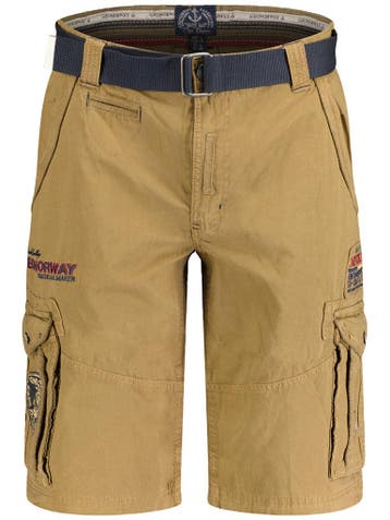 Geographical Norway Korte Broek Poudre Bruin, Verzenden, Nieuw, Bruin