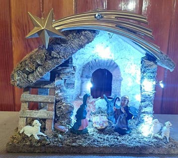 Kerststal - Hout, Nieuw