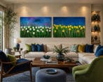 Antony (XXI) 60 x 160 cm - Horizonte de Tulipanes