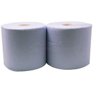2 stuks papierrol Poetspapier - 22cm x 380m, 2 laags, Verzenden