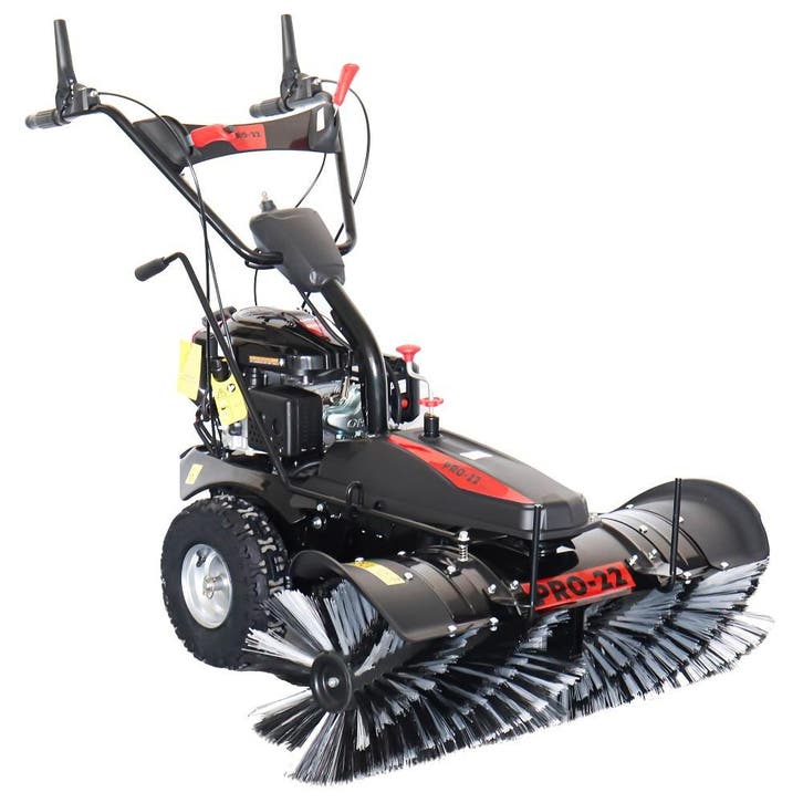 PRO-22 V6E Benzine Veegmachine, Tuin en Terras, Veegmachines