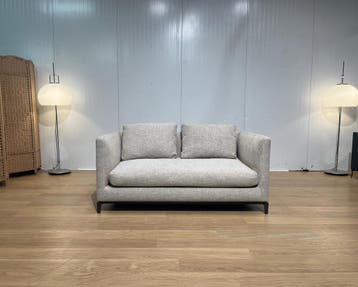NIEUW Minotti Andersen Loveseat + GARANTIE NP €11.500, 100 tot 125 cm, 150 tot 200 cm, Design Bank Bankstel Zetel 2-Zits Minotti