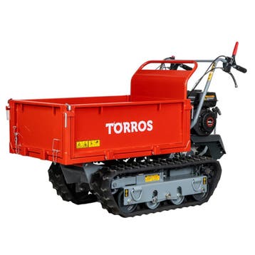Rupsdumper vlakke kipbak 600kg 6,5pk 3+1R snelheden  Torros, Ophalen of Verzenden