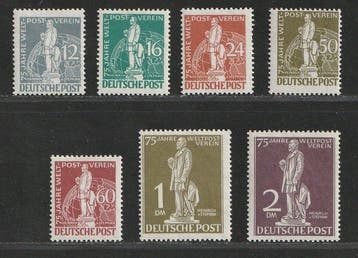 Berlijn 1949 - Stefan - Michel 35/41, Gestempeld