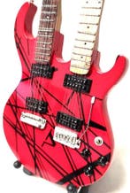 Miniatuur replica Self Build gitaar - Eddie van Halen, Ophalen of Verzenden, Nieuw, Pop, Beeldje of Miniatuur
