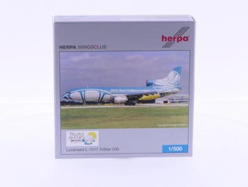 Schaal 1:500 Herpa 510578 BWAI Lockheed L-1011 TriStar 50..., Ophalen of Verzenden, Gebruikt