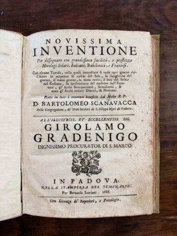 Bartolomeo Scanavacca - Novissima inventione per disegnare, Antiek en Kunst