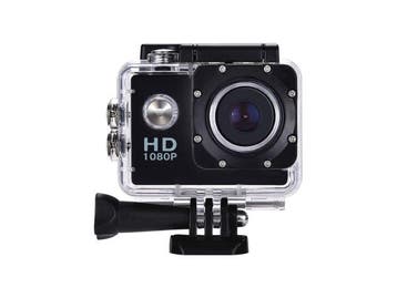 Veiling - Mini Action Camera 1080P Waterdicht Zwart, Audio, Tv en Foto, Nieuw
