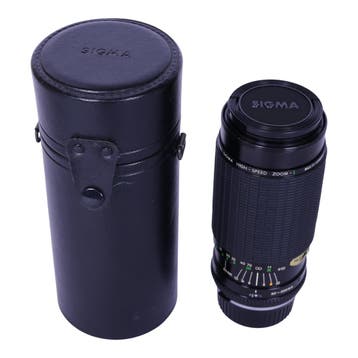 Sigma High-Speed Zoom Multi-Coated 80-200mm f/3.5-4 Telezoom, Verzenden, Zo goed als nieuw