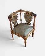 Ernesto Basile - Fauteuil - Eik - Fauteuil Art Nouveau