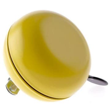Niet verkeerd fietsbel Ding Dong 80mm chardonnay yellow, Verzenden, Nieuw