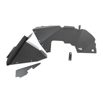 Rugged Ridge Inner Fender Liners Frnt Aluminum Black 18-20, Ophalen of Verzenden, Nieuw