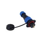 Male + chassis square base - 24V - waterdichte connector, Ophalen of Verzenden, Nieuw