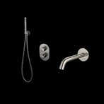 Badset Sanilux Bubbel Inbouw Met Box Thermostaat Gunmetal, Ophalen of Verzenden, Nieuw, Bad