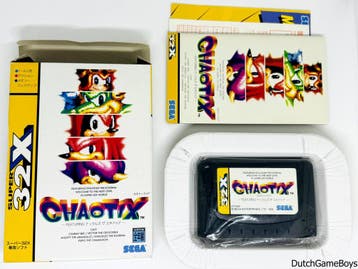 Sega 32X - Knuckles Chaotix + Reg. Card - Japan, Spelcomputers en Games, Verzenden, Gebruikt