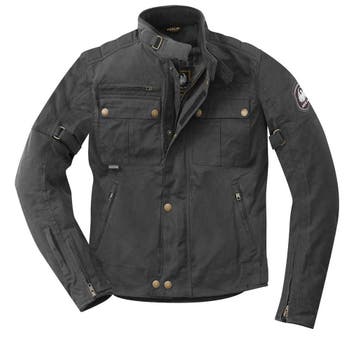 Merlin Barton II Zwart Wax Motorjas, Nieuw met kaartje, Jas | textiel, Merlin, Heren