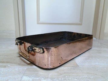 Keuter&Co - Braadpan - Koper - braadslede, slede