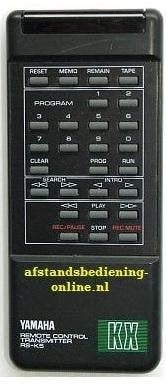 Afstandsbediening Yamaha rs-k5 KX-530, Audio, Tv en Foto, Ophalen of Verzenden, Nieuw, Origineel