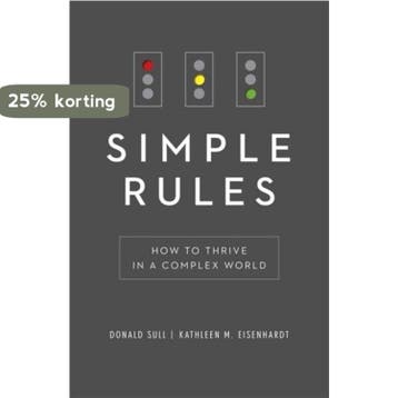 Simple Rules - Kathy Eisenhardt 9781444798708, Verzenden, Gelezen, Kathy Eisenhardt