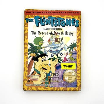 The Flintstones The Rescue Of Dino & Hoppy - Nintendo NES -…, Ophalen of Verzenden, Zo goed als nieuw