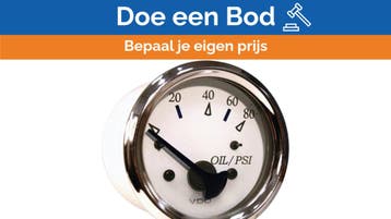 Bieden: Seachoice VDO engine oil pressure gauge, Ophalen of Verzenden, Nieuw, Motor en Techniek, Zeilboot of Motorboot