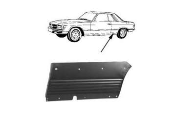 Zijplaat links slc | Mercedes w107, Ophalen of Verzenden, Nieuw