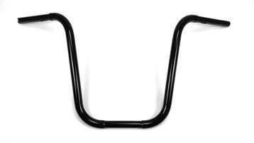 1 Inch Universeel Stuur Classic Fat Apehanger 17 Inch Zwart, Verzenden, Nieuw
