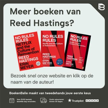 No Rules Rules - Reed Hastings 9781984881885, Verzenden, Gelezen, Reed Hastings
