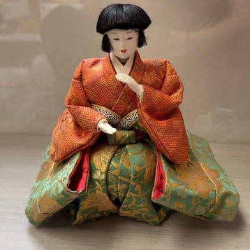 Japanese Traditional Doll - Beeldje - Hars