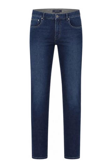 Pierre Cardin Broek in maat 48 Blauw, Verzenden, Gedragen, Blauw, Pierre Cardin