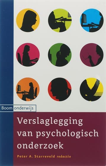 Verslaglegging van psychologisch onderzoek - Starreveld, Boeken, Verzenden, Zo goed als nieuw, Starreveld