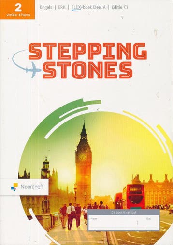 Stepping Stones 7.1 editie FLEX boek Deel 2 B VMBO-T/HAVO (I, Verzenden, Nieuw