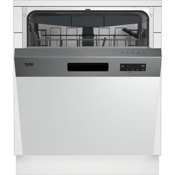Beko Bdsn16450 - Half Inbouw Vaatwasser - 81.8 cm hoog429, Ophalen of Verzenden, Nieuw
