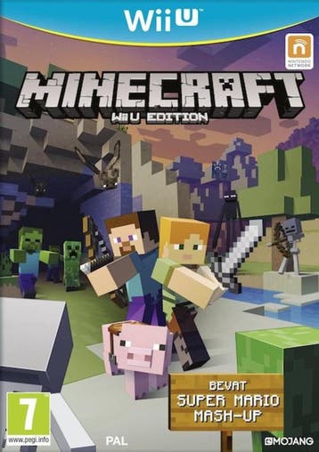 Minecraft Wii U Edition (Wii U Games), Spelcomputers en Games, Ophalen of Verzenden, Zo goed als nieuw