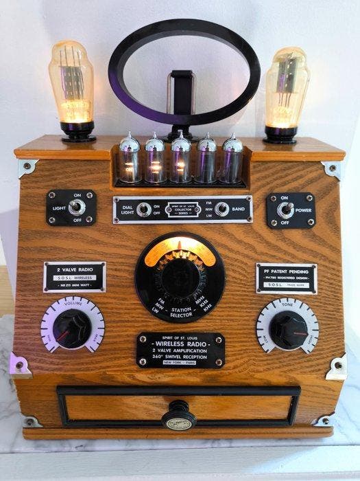 Spirit of St. Louis - Wireless Radio - made for S.O.S.L., Audio, Tv en Foto, Radio's