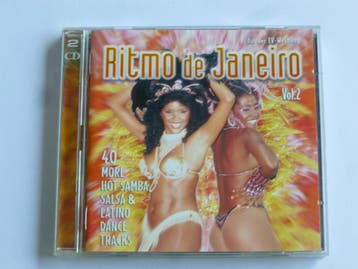 Ritmo de Janeiro vol.2 (2 CD), Cd's en Dvd's, Cd's | Latin en Salsa, Ophalen of Verzenden, Zo goed als nieuw